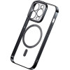Baseus Case + Screen Protector Glitter MagSafe Apple iPhone 14 /black/