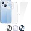 Baseus Case + Screen Protector Illusion Series Apple iPhone 14 Plus /transparent/