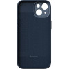 Baseus Case + Screen Protector Liquid Gel Apple iPhone 14 /blue/