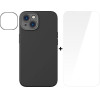 Baseus Case + Screen Protector Liquid Gel Apple iPhone 14 Plus /black/