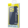 Baseus Case + Screen Protector Liquid Gel MagSafe Apple iPhone 14 Pro Max /blue/