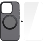 Baseus Case + Screen Protector Sky Ring 360 MagSafe Apple iPhone 15 Pro Max, P60161006101-03 /night black/