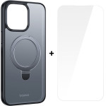 Baseus Case + Screen Protector Sky Ring MagSafe Apple iPhone 15 Pro Max, P60161002101-03 /night black/