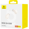Baseus HF TWS, Bowie WM02 /white/ - NGTW180302