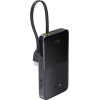 Baseus Power Bank 10000 mAh 22.5W + built-in cable Type-C, EnerFill FC51 Bipow 2 Pro /black/ - E0027600