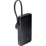 Baseus Power Bank 10000 mAh 22.5W + built-in cable Type-C, EnerFill FC51 Bipow 2 Pro /black/ - E0027600