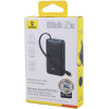 Baseus Power Bank 10000 mAh 22.5W + built-in cable Type-C, EnerFill FC51 Bipow 2 Pro /black/ - E0027600