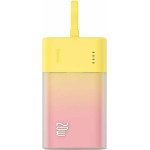 Baseus Power Bank 5200 mAh 20W + cable Type-C, Popsicle /yellow/pink/ - P10055601Y13-01