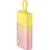Baseus Power Bank 5200 mAh 20W + cable Type-C, Popsicle /yellow/pink/ - P10055601Y13-01
