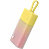 Baseus Power Bank 5200 mAh 20W + cable Type-C, Popsicle /yellow/pink/ - P10055601Y13-01