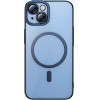 Baseus Case + Screen Protector Glitter MagSafe Apple iPhone 14 Plus /blue/