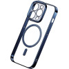Baseus Case + Screen Protector Glitter MagSafe Apple iPhone 14 Plus /blue/