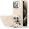 ESR Cloud Soft with Stash stand iPhone 16 Pro Max, MagSafe /light tan/