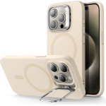 ESR Cloud Soft with Stash stand iPhone 16 Pro Max, MagSafe /light tan/
