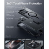 ESR Armor Tough 360 iPhone 16 Pro, MagSafe /clear black/ Amazon Pack