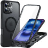 ESR Armor Tough 360 iPhone 16, MagSafe /frosted black/ Amazon Pack