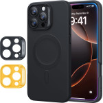ESR Case + Camera grids SET Cloud Soft iPhone 16 Pro Max, MagSafe /black/ Amazon Pack