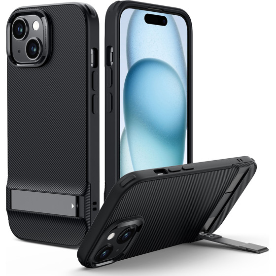 ESR Case Boost Kickstand iPhone 15 Pro /black/