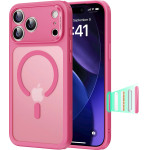 ESR Case Classic Hybrid iPhone 17 Pro Max, MagSafe + Camera control cover /pink/
