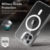 ESR Case Classic Hybrid with Stash Stand iPhone 15, MagSafe /clear blue/