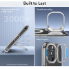 ESR Case Classic Hybrid with Stash Stand iPhone 15, MagSafe /clear blue/