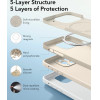 ESR Cloud Soft with Stash stand iPhone 16 Pro Max, MagSafe /black/ Amazon Pack