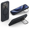 ESR Cse Cloud Soft with Stash stand iPhone 15 Pro Max, MagSafe /black/