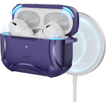 ESR TWS Case Cyber Armor Tough AirPods Pro, MagSafe /purple/