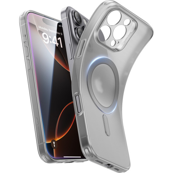 ESR Zero Clear iPhone 16 Pro Max, MagSafe /frosted grey/