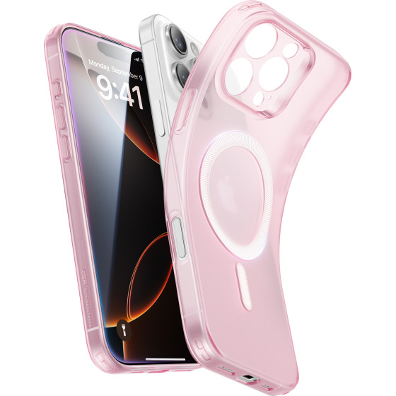 ESR Zero Clear iPhone 16 Pro, MagSafe /frosted grey/ Amazon Pack