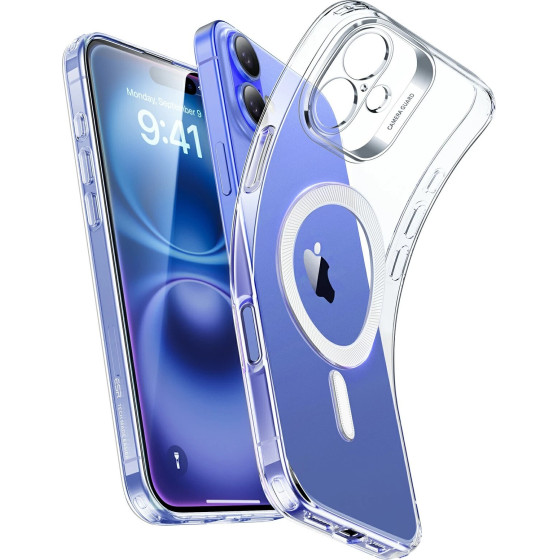 ESR Zero Clear iPhone 16, MagSafe /transparent/ Amazon Pack