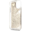 GUESS Case Apple iPhone 11, Glitter Hearts, gold - GUHCN61GLHFLGO