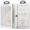 GUESS Case Apple iPhone 11, Glitter Hearts, gold - GUHCN61GLHFLGO
