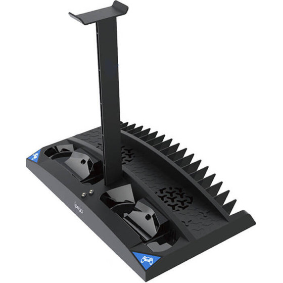 iPega PG-P4009 Docking Station Station for PS4 and accessories, USB 2.0 /black/
