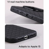Joyroom Case Apple iPhone 15 Pro Max, Braiding Series, purple