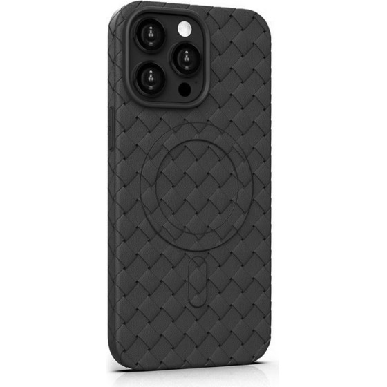 Joyroom Case Apple iPhone 15 Pro, Braiding Series MagSafe, black