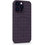 Joyroom Case Apple iPhone 15 Pro, Braiding Series MagSafe, purple
