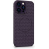 Joyroom Case Apple iPhone 15, Braiding Series MagSafe, purple