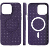 Joyroom Case Apple iPhone 15, Braiding Series MagSafe, purple