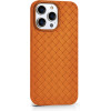 Joyroom Case Apple iPhone 15, Braiding Series, orange