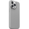 Joyroom Case Apple iPhone 15, Litchi Pattern Series MagSafe, gray
