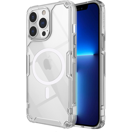 Nillkin Case Apple Iphone 14 Pro Max, Nature Tpu MagSafe, transparent