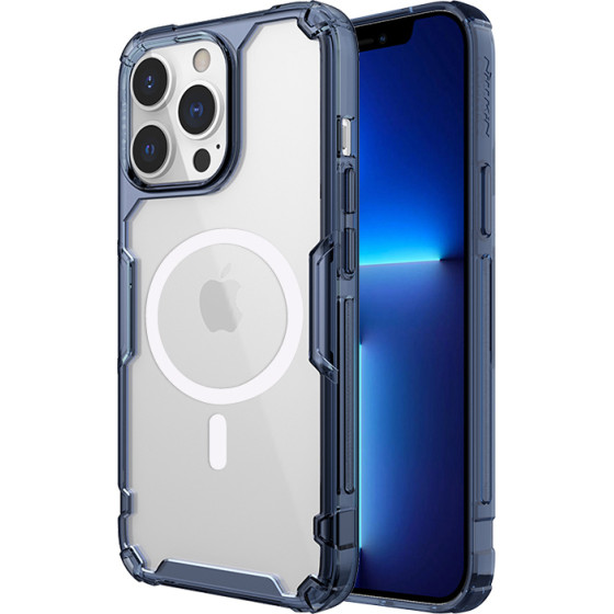 Nillkin Case Apple Iphone 15 Pro, Nature Tpu Magsafe /blue/