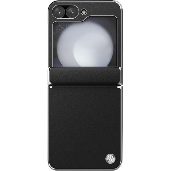 Nillkin Case Samsung Z Flip 6/ Z Flip 7 FE, Camshield Leather /black/