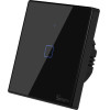 Sonoff Smart Single Switch T3 Eu Tx 1C, Touch /black/