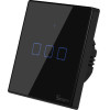Sonoff Smart Tripple Switch T3 Eu Tx 3C, Touch /black/