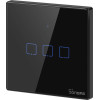 Sonoff Smart Tripple Switch T3 Eu Tx 3C, Touch /black/