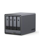 Ugreen Network Attached Storage (NAS) DXP4800 Plus, 4-Bay Intel 8505 Diskless