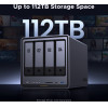 Ugreen Network Attached Storage (NAS) DXP4800 Plus, 4-Bay Intel 8505 Diskless