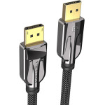 Vention Cable Dp - Dp 8K, 3 m /black/